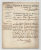 Antoine Fran&ccedil;ois Fourcroy - LETTRE AUTOGRAPHE SIGN&Eacute;E le 12 octobre 1802. Antoine Fran&ccedil;ois FOURCROY