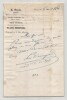 Louis Desnoyers - Lettre autographe sign&eacute;e - 1861. Louis Desnoyers