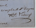 Alexandre Labanoff de Rostoff - LETTRE AUTOGRAPHE SIGN&Eacute;E &Agrave; Jacques Tolstoy 1857. Alexandre Labanoff de Rostoff