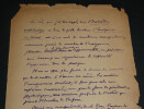 Charles-Ange LAISANT - LETTRE AUTOGRAPHE SIGNEE "Initation Math&eacute;matique". Charles-Ange LAISANT