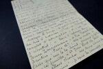 DE CHAMBURE Genevi&egrave;ve -LETTRE AUTOGRAPHE SIGN&Eacute;E &Agrave; Antoinette BUCQUET Naples 1928. Genevi&egrave;ve de CHAMBURE