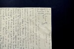 DE CHAMBURE Genevi&egrave;ve -LETTRE AUTOGRAPHE SIGN&Eacute;E &Agrave; Antoinette BUCQUET Naples 1928. Genevi&egrave;ve de CHAMBURE