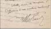 Henry de Montherlant Lettre autographe sign&eacute;e sur pi&egrave;ce de th&eacute;&acirc;tre "Port-Royal". Henry de MONTHERLANT