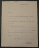 Pierre BENOIT, &Eacute;crivain - LETTRE AUTOGRAPHE SIGN&Eacute;E SUR LA REVUE FRANCAISE. Pierre BENOIT