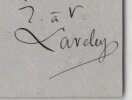 &Eacute;mile de Laveleye - Carte lettre autographe sign&eacute;e - moralit&eacute; publique B&acirc;le 1884. &Eacute;mile de Laveleye