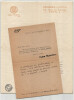 Jean Paulhan -Deux lettres autographe sign&eacute;e et dactylographi&eacute;e &agrave; Th. Maulnier. Jean PAULHAN