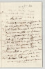 Fran&ccedil;ois Bazin - Lettre autographe sign&eacute;e &agrave; Francis WEY, pr&eacute;face - 3 pages. Fran&ccedil;ois BAZIN