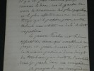 Georges Giacometti, Lettre autographe sign&eacute;e Constantinople, 1876  Ch&eacute;rif Pacha. Georges GIACOMETTI