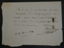 Louis GARNIER-PAG&Egrave;S - LETTRE AUTOGRAPHE SIGN&Eacute;E, 1851. Louis GARNIER-PAG&Egrave;S