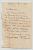 J&eacute;r&ocirc;me et Jean Tharaud - Lettre autographe sign&eacute;e &agrave; des amis - 1917. J&eacute;r&ocirc;me et Jean THARAUD