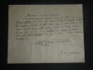 Jean Richepin - Lettre autographe sign&eacute;e. Jean RICHEPIN