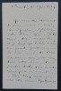 Louise READ - LETTRE AUTOGRAPHE SIGN&Eacute;E, RUE ROUSSELET, 1894. Louise READ