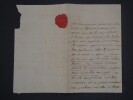 Stanislas " Le chevalier" de BOUFFLERS - Lettre autographe sign&eacute;e, 1762, 3 pages. Stanislas de BOUFFLERS