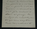 G&eacute;n&eacute;ral Edmond de Martimprey - LETTRE AUTOGRAPHE SIGN&Eacute;E - 1871. Edmond de Martimprey