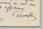 Pierre &Eacute;mile Levasseur - Lettre autographe sign&eacute;e - questionnaire - 1887. Pierre &Eacute;mile LEVASSEUR