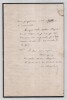 Alfred M&eacute;zi&egrave;res - Lettre autographe sign&eacute;e &agrave; Henri d'Orl&eacute;ans, duc d'Aumale. Alfred M&Eacute;ZI&Egrave;RES