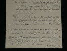 Octave Uzanne - Lettre autographe sign&eacute;e "nous n'en sortirons jamais". Octave UZANNE