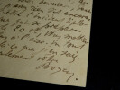 Auguste-Jean BOYER D'AGEN, Auteur - LETTRE AUTOGRAPHE SIGN&Eacute;E AU DIRECTEUR. Auguste-Jean BOYER D'AGEN