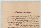 Charles H&eacute;guin de Guerle - Lettre autographe sign&eacute;e - 1807. Charles H&eacute;guin de Guerle