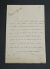 Prosper Brugi&egrave;re, Baron de Barante - LETTRE AUTOGRAPHE SIGN&Eacute;E - 1825. Amable Guillaume Prosper Brugi&egrave;re Baron de Barante
