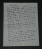 Gus BOFA - LETTRE AUTOGRAPHE SIGN&Eacute;E "Ma ch&egrave;re amie", 3 pages. Gus BOFA