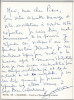 Hubert Gallet de Santerre Lettre autographe sign&eacute;e &agrave; Pierre Lecuire, 1 pages. Hubert GALLET DE SANTERRE