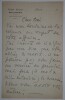 PINCHON Joseph - LETTRE AUTOGRAPHE SIGN&Eacute;E, TH&Eacute;&Acirc;TRE NATIONAL OP&Eacute;RA, &Agrave; Louis ROBIN. Joseph PINCHON