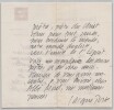Jacques Porte - Lettre autographe sign&eacute;e &agrave; l'Abb&eacute; Morel "Œuvres admirables" 1969. Jacques PORTE