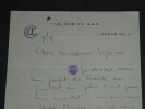 Claude ANET LETTRE AUTOGRAPHE SIGN&Eacute;E &Agrave; M LAPINA, Rue du bac, Comme Soeur Anne.... Claude ANET