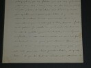 Gustave Boissi&egrave;re LETTRE AUTOGRAPHE SIGN&Eacute;E. Photographies laides de fillettes. Gustave BOISSI&Egrave;RE