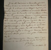 Fromental HAL&Eacute;VY - LETTRE AUTOGRAPHE SIGN&Eacute;E - Paris. Fromental HAL&Eacute;VY