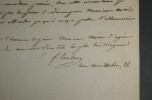 Fromental HAL&Eacute;VY - LETTRE AUTOGRAPHE SIGN&Eacute;E - Paris. Fromental HAL&Eacute;VY