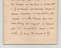 Albert L&eacute;on Marie Le Nordez &Eacute;v&ecirc;que - Lettre autographe sign&eacute;e - 1909. Albert L&eacute;on Marie Le Nordez