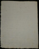Pierre de La M&eacute;sang&egrave;re Curieux manuscrit autographe  "Aventure" 7 pages. Pierre de La M&eacute;sang&egrave;re