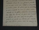 Michel de Chamillart - Lettre autographe sign&eacute;e - 1698. Michel de CHAMILLART