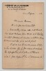 Eug&egrave;ne Montfort - Lettre autographe sign&eacute;e &agrave; Mr Descaves - 1902. Eug&egrave;ne MONTFORT