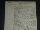 Brunet de l'Argenti&egrave;re, Manuscrit "suret&eacute; et d&eacute;fense des Fronti&egrave;res"  1746, 3p.. Brunet de l'Argenti&egrave;re