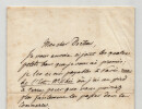 Charles H&eacute;guin de Guerle - Professeur et latiniste - Lettre autographe sign&eacute;e. Charles H&eacute;guin de Guerle