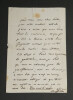 Benjamin ANTIER - Lettre autographe sign&eacute;e &agrave; Monsieur Louis PEISSE. Benjamin ANTIER