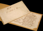  RECUEIL DE POEMES AUTOGRAPHES DATE DE 1817-1822 PAR HENRIETTE AMALIE SPENER. Henriette Amalie SPENER