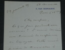 Alexandre ARNOUX - LETTRE AUTOGRAPHE SIGN&Eacute;E &Agrave; Pierre LHOSTE - 1935. Alexandre ARNOUX