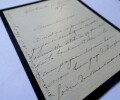 HEBERT Ernest - LETTRE AUTOGRAPHE SIGN&Eacute;E, REMERCIEMENTS &Agrave; Edmond ABOUT. Ernest H&Eacute;BERT