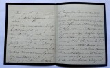 HEBERT Ernest - LETTRE AUTOGRAPHE SIGN&Eacute;E, REMERCIEMENTS &Agrave; Edmond ABOUT. Ernest H&Eacute;BERT