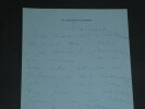 Juliette & Marcel ACHARD - LETTRES AUTOGRAPHES SIGN&Eacute;ES &Agrave; LHOSTE - 1950. Marcel ACHARD