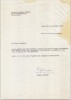 Eug&egrave;ne Ionesco, Parrainage universit&eacute; vietnamienne lettre dactylographi&eacute;e sign&eacute;e. Eug&egrave;ne IONESCO