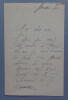 Mariette SULLY, Chanteuse - LETTRE AUTOGRAPHE SIGN&Eacute;E DE 3 PAGES. Mariette SULLY