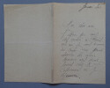Mariette SULLY, Chanteuse - LETTRE AUTOGRAPHE SIGN&Eacute;E DE 3 PAGES. Mariette SULLY