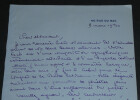 Fran&ccedil;ois Porch&eacute; - Lettre autographe sign&eacute;e &agrave; A. Godoy - Foch - 1930. Fran&ccedil;ois PORCH&Eacute;