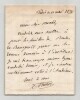 Charles Thurot - Lettre autographe sign&eacute;e &agrave; Gabriel Monod - 1876. Charles THUROT