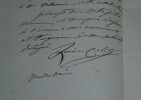 Louise COLET- LETTRE AUTOGRAPHE SIGN&Eacute;E &Agrave; Louis-Charles BELLEVAL, 1853. Louise COLET